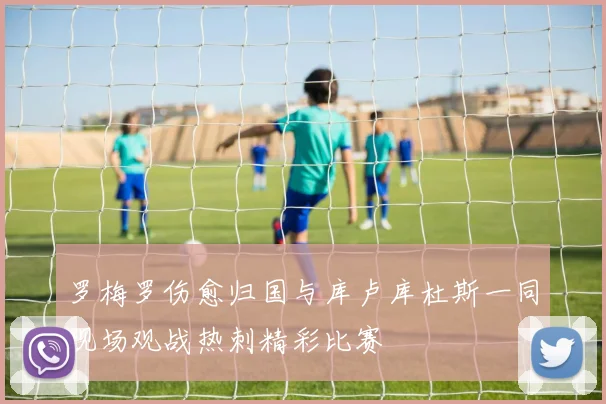 罗梅罗伤愈归国与库卢库杜斯一同现场观战热刺精彩比赛